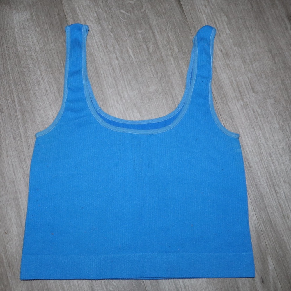 Charlotte Russe Vibrant Blue Tank Top